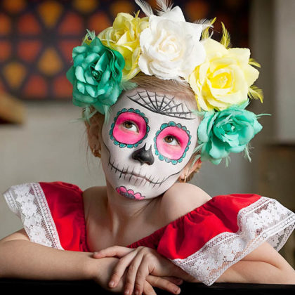 Day of the Dead Makeup Ideas 40