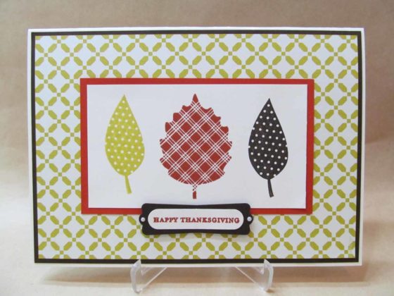 Handmade Thanksgiving Cards 10