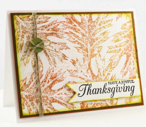 Handmade Thanksgiving Cards 8