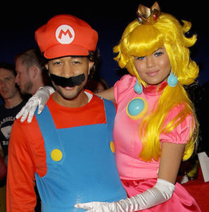 Nintendo And John Legend Celebrate Chrissy Teigen's 28th Birthday In West Hollywood, CA