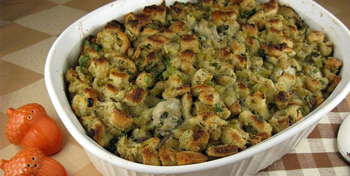 oyster-stuffing thanks giving food