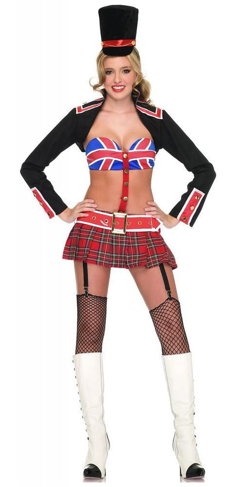 Dreamgirl British Schoolgirl Sexy English School Girl Halloween Costume In Stdplus Sizes