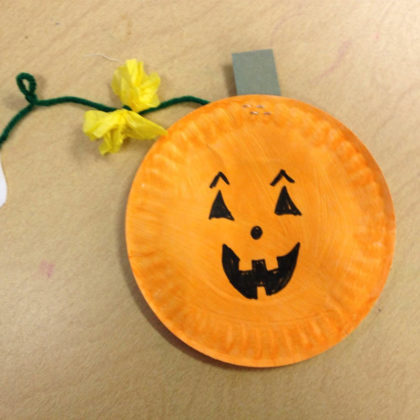 tissue-paper-pumpkin-craft