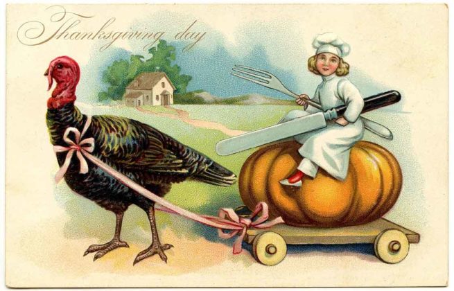 Vintage Thanksgiving Cards 4