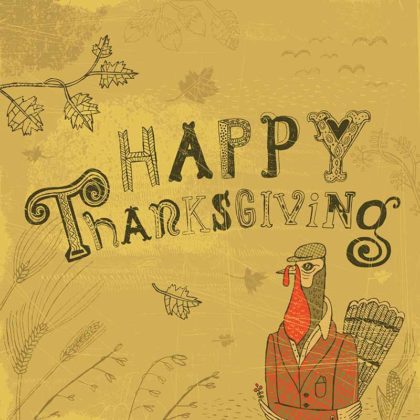 Vintage Thanksgiving Cards 1