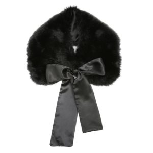 Faux Fur Collar Holiday Present