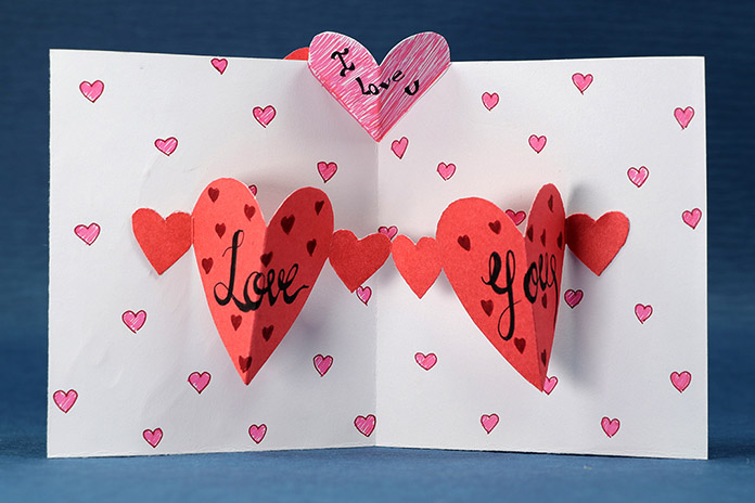 DIY Pop Up Valentine Card