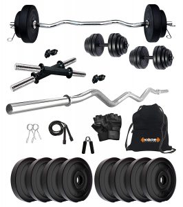 Gym set for different kinds of workouts