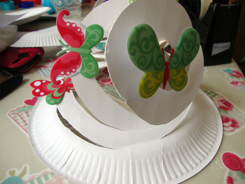 Paper Plate Easter Bonnet