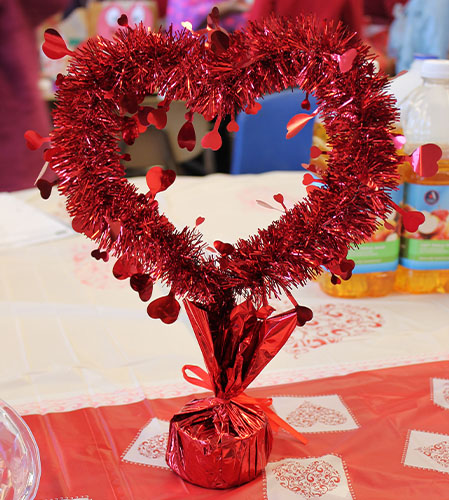 Valentine Table Decoration