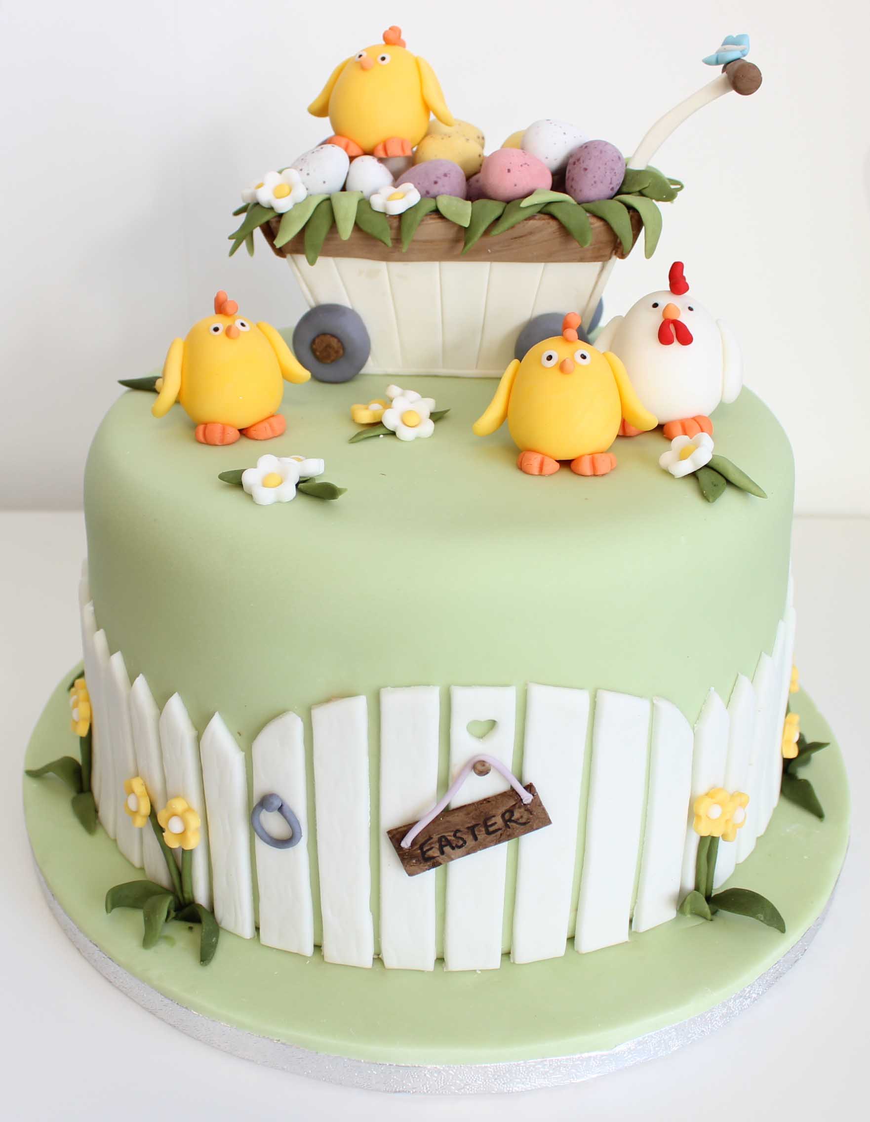 Easter Garden Cake