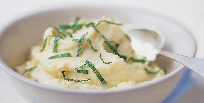 Mashed Potatoes with Mint