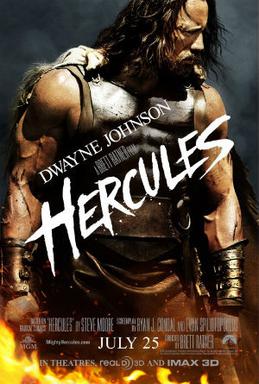 The rock best movie  Hercules poster