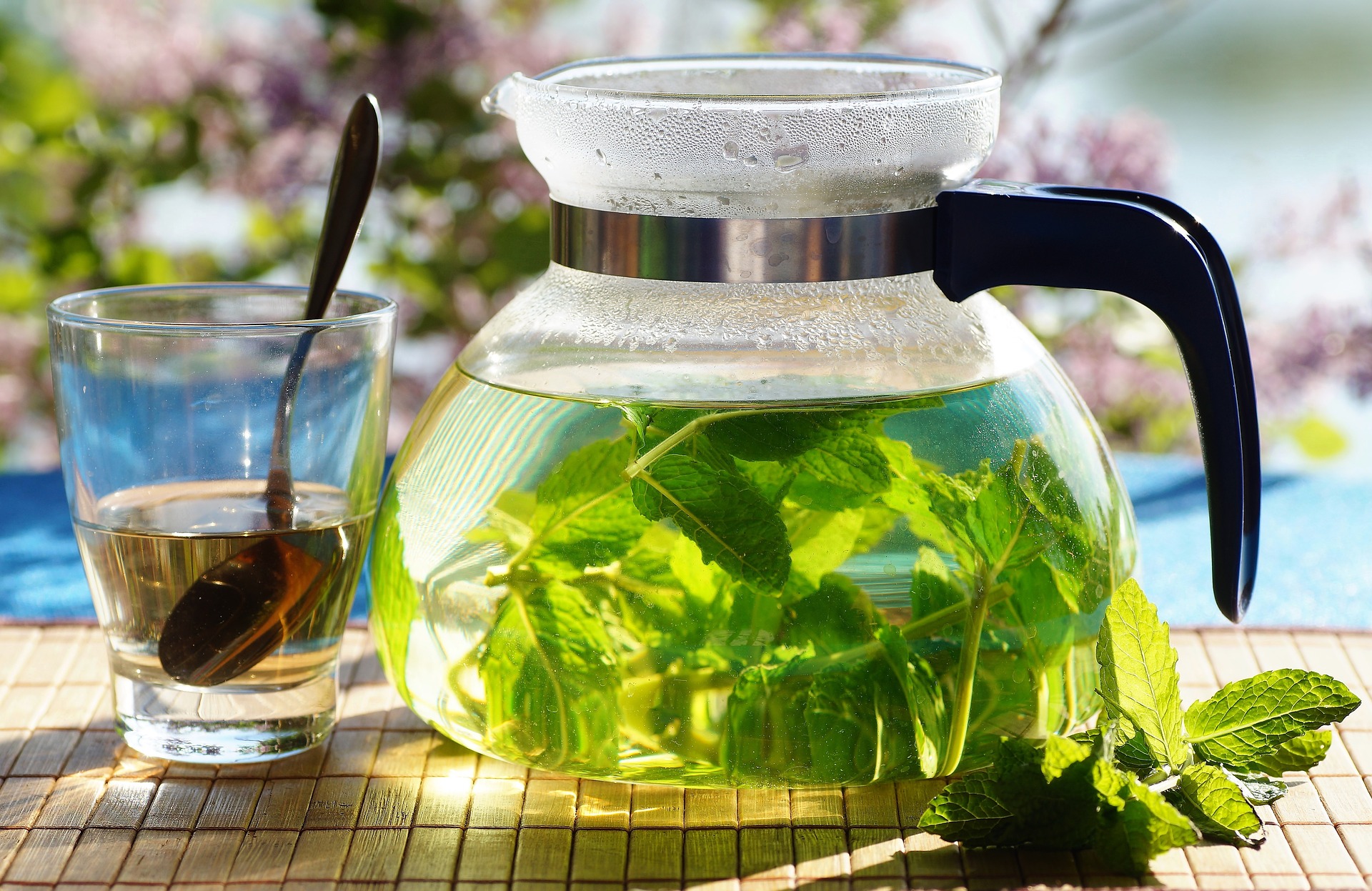 Листья мяты чай. Herbal Tea мята. Чай с мятой. Зеленый чай.