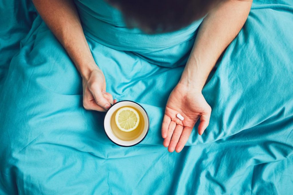 Mint Tea Treats Cold and Flu