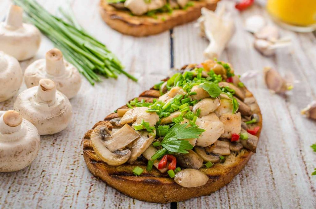 Mushroom Masala Toast best indian veg recipe