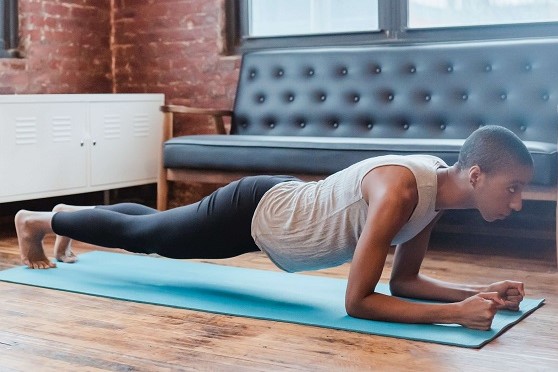 Plank for posture exercises is good option to get a good posture