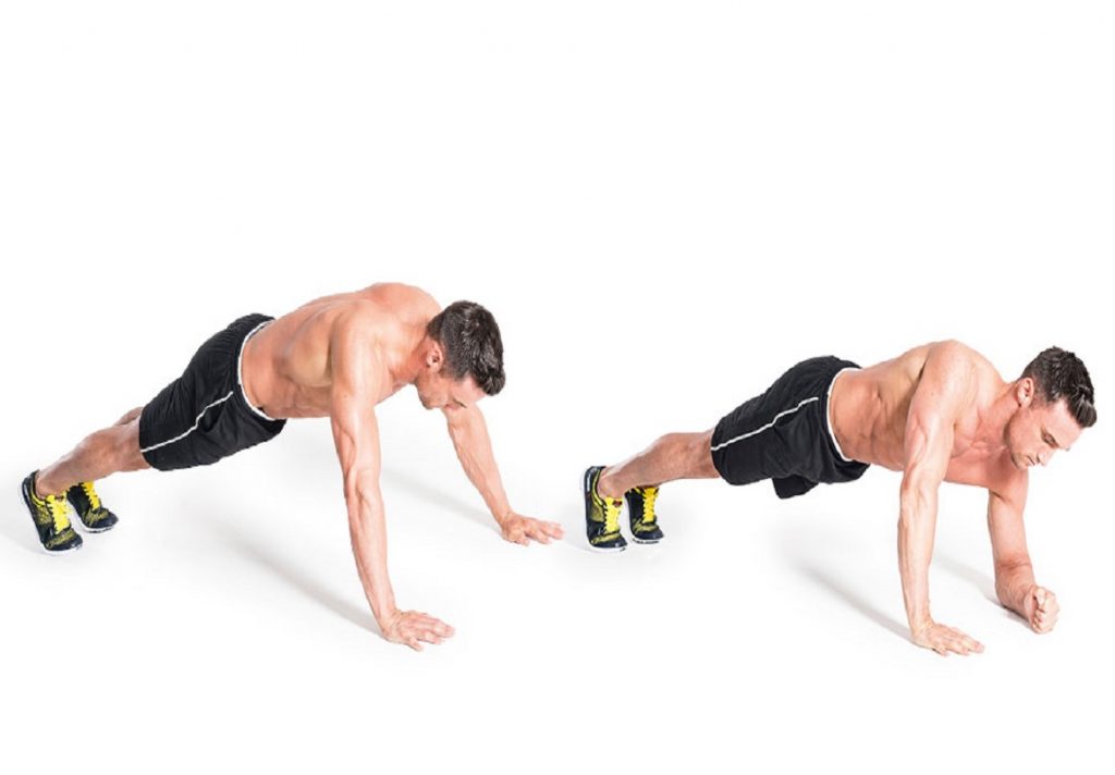 Forearm Plank Bicep Workout