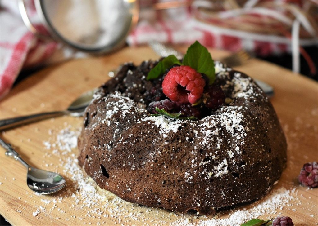 Ragi Dark Chocolate Cake