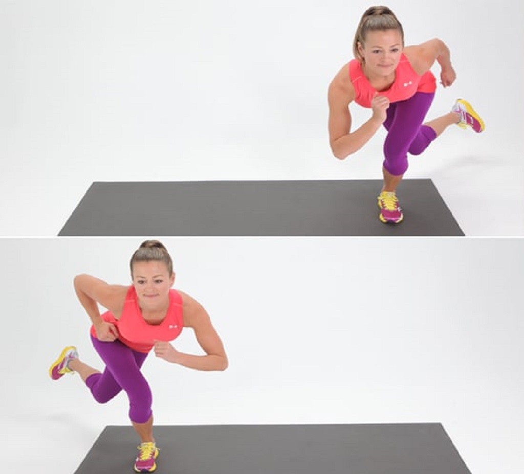 Skaters exercise