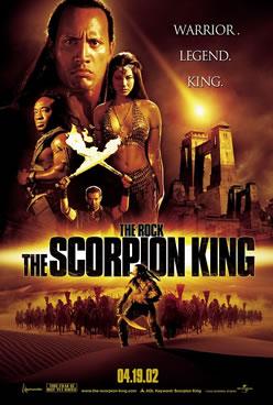 The scorpion King poster  Dwayne Johnson Movies