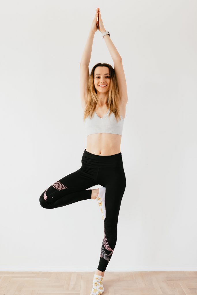 Vrikshasana (Tree pose) a