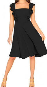 black party dress for teens