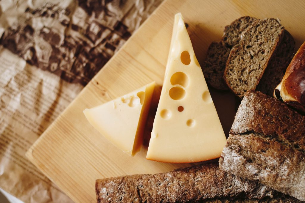 cheese is one of the high calorie foods