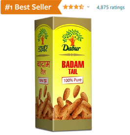 Dabur almond oil for dark circles 