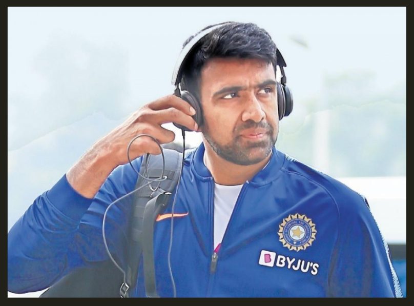 9th richest sportsman ravichandran ashwin wearing headphones