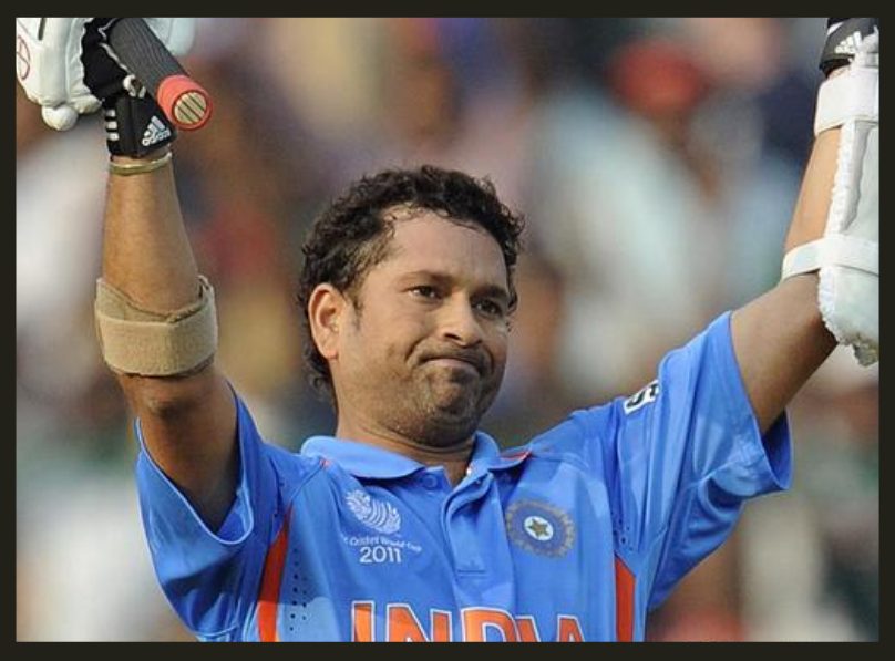 Richest Sportsman sachin tendulkar celebrating his victory after winning the match