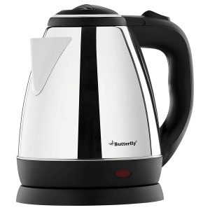 Butterfly EKN 1.5-Litre Water Kettle (Silver with Black)