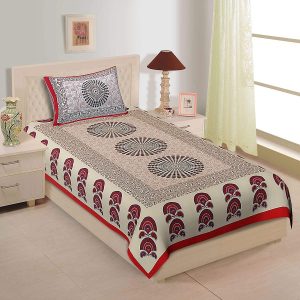 Rajasthani Jaipuri Traditional Bed Sheet