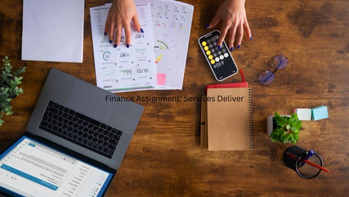 Finance Assignment' Services Deliver