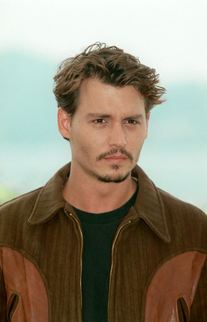 Johnny Depp hairstyle, 90s